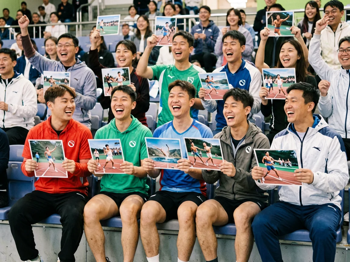 体育赛场准备,韩聪